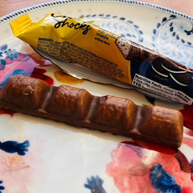 Choco Shocks were included in the Ukraine Box from Universal Yums.